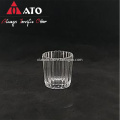 Clear Machine Made Glass Votive